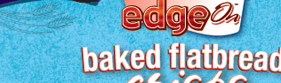 EdgeOn baked flatbread crisps